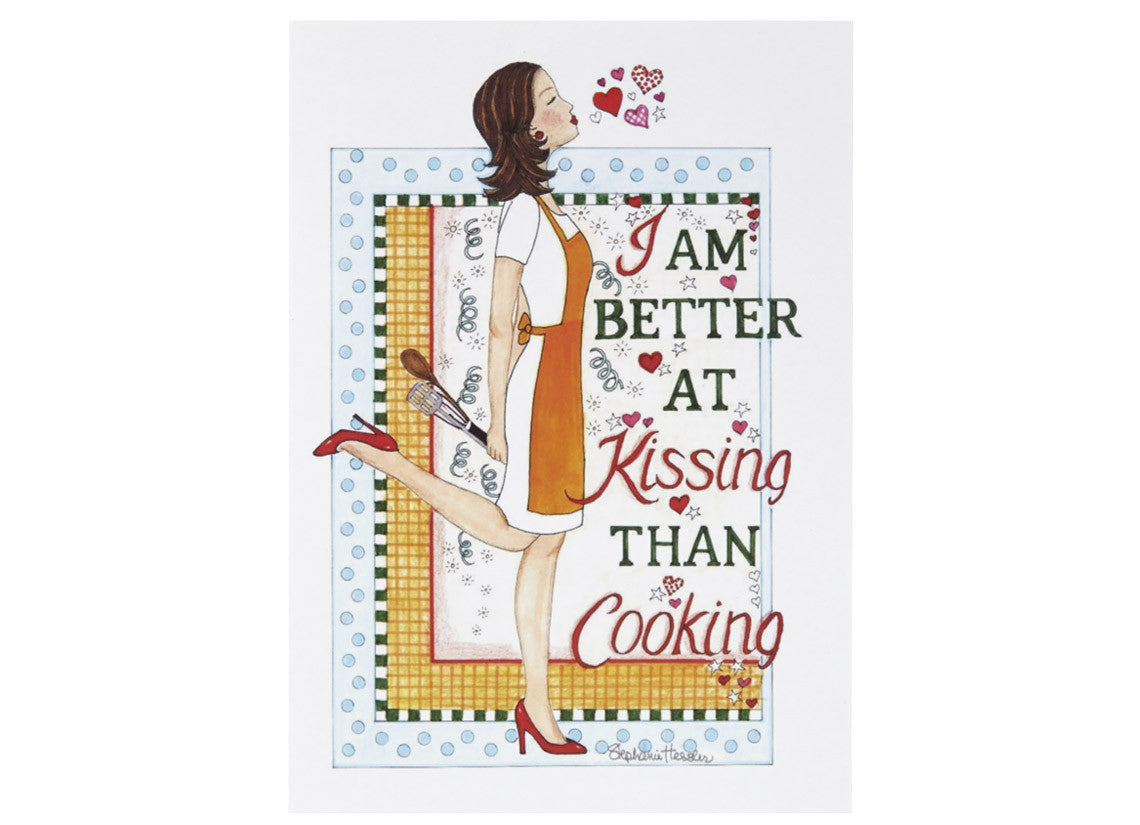 Kissing Cook